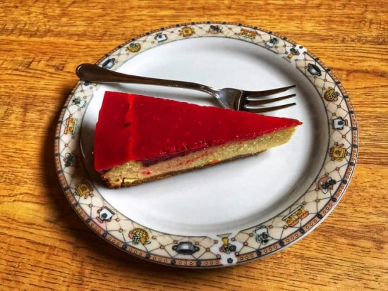 Cheesecake cu zmeură (varianta la cuptor)